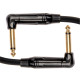 JUST/2JR-0,2 Cavo Jack 6.3 TS Mono 90° / Jack 6.3 TS Mono 90° 0,2 mt