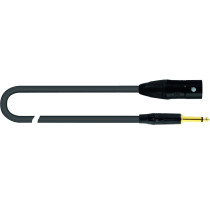 JUST/MJM-5 Cavo Cannon XLR Maschio / Jack 6.3 TS Mono 5 mt