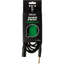 JUST/MJM-5 Cavo Cannon XLR Maschio / Jack 6.3 TS Mono 5 mt