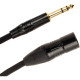 JUST/MJS-2 Cavo Cannon XLR Maschio / Jack 6.3 TRS Stereo 2 mt