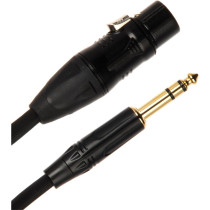 JUST/FJS-1 Cavo Cannon XLR Femmina / Jack 6.3 TRS Stereo 1 mt