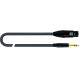JUST/FJS-10 Cavo Cannon XLR Femmina / Jack 6.3 TRS Stereo 10 mt