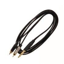 JUST/JS2RCA-5 Cavo Jack 6.3 TRS Stereo / 2x Spina Phono RCA 5 mt