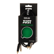 JUST/4RCA-2 Cavo 2x Spina Phono RCA / 2x Spina Phono RCA 2 mt