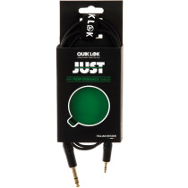 JUST/J35JS-5 Cavo Minijack 3.5 TRS Stereo / Jack 6.3 TRS Stereo 5 mt