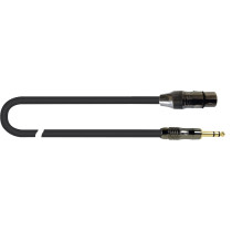 ITST/FJS-1 Cavo Cannon XLR Femmina / Jack 6.3 TRS Stereo 1 mt