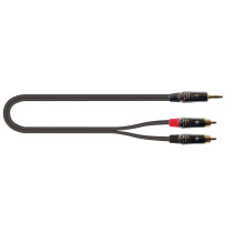 ITST/J352RCA-1 Cavo Minijack 3.5 TRS Stereo / 2x Spina Phono RCA 1 mt