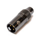 G/60 XLR Maschio Metal Grey