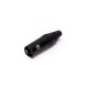 G/520 XLR Maschio Black