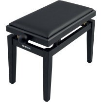 PB/100 BK S Panca in Legno Nero Satinato per Pianoforte