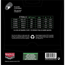 F70XL5 Corde Focus per Basso Elettrico 40-130, Set/5