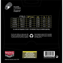 F70L5 Corde Focus per Basso Elettrico 45-131, Set/5