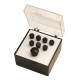 18APP17 Set Pin Ebano, No Inlay