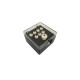18APP0001 Authentic Series Set Pin White, Black Inlay