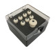 18APP0001 Authentic Series Set Pin White, Black Inlay