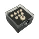 18APP0002 Authentic Series Set Pin White, Tortoise Inlay