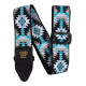 4609 Tracolla Albuquerque Blue Jacquard