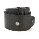 BMF15BK Tracolla BMF Tri-Glide Pelle Nera 2.5"