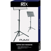 PUMX Leggio Pieghevole Orchestra Nero