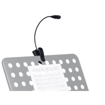 LP1L Lampada a Clip Flessibile per Leggio (2 led)