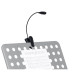 LP1L Lampada a Clip Flessibile per Leggio (2 led)