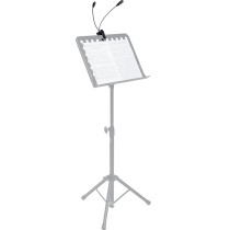 LP2L 2 lampade a Clip Flessibile per Leggio (4 led)