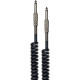 G46T Cavo Strumento a spirale Jack Mono/Jack Mono 6 m