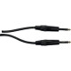 GP61D Cavo Strumento Jack Mono/Jack Mono Profilato 1 m