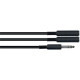 B2FST Cavo Y Stereo 2x TS (Mono) Femmina/1x Jack TRS (Stereo)
