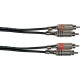 K04-1 Cavo Segnale 2x RCA Maschio/2x RCA Maschio 1 m