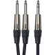 K05-3 Cavo Segnale 2x Jack Mono/Jack Stereo 3 m