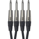 K08-3 Cavo Segnale 2x Jack Mono/2x Jack Mono 3 m