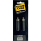 AD08 Adattatore RCA Maschio/Jack Mono Femmina 2 Pcs