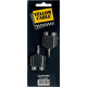 AD09 Adattatore Mini Jack TRS Maschio/2x RCA Femmina 2 Pcs
