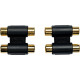 AD15 Adattatore 2x RCA/2x RCA Femmina 2 Pcs