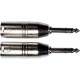 AD27 Adattatore Jack TRS Maschio/XLR Maschio 2 Pcs