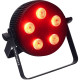 SLIMPAR-510-QUAD Proiettore Par LED 5x10W RGBW