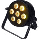 SLIMPAR-710-HEX Proiettore Par LED 7x10W RGBWAUV