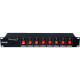 DISPATCH-8 Multipresa 8 Posti da Rack con Interruttori Individuali