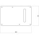 EZ2120B Piastra Posteriore Tremolo Stratocaster® Style Nero