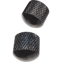 EZ1223B Manopole di regolazione Metallo Nero 2 Pcs