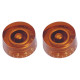 EZ1219A Manopole di regolazione Les Paul® Style Ambra 2 Pcs