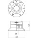 EZ2215B Manopole di regolazione SG® Style Nere 3 Pcs