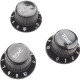 EZ1215B Manopole di regolazione Stratocaster® Style Nere 3 Pcs
