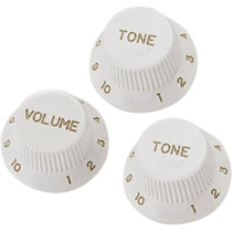 EZ1215W Manopole di regolazione Stratocaster® Style Bianche 3 Pcs