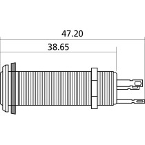 EZ1394C Presa Jack Stratocaster® Style Cromato