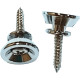 EZ2396C Bottone Tracolla Les Paul® Style Cromato 2 Pcs