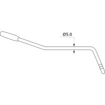 EZ1360B Leva Tremolo Push-in Nera
