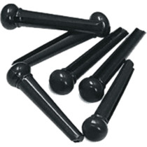 EZ1410B Pin Ponte Chitarra Acustica Neri 6 Pcs