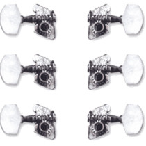 EZ17900N Meccaniche Chitarra Acustica 3+3 Cromate 6 Pcs